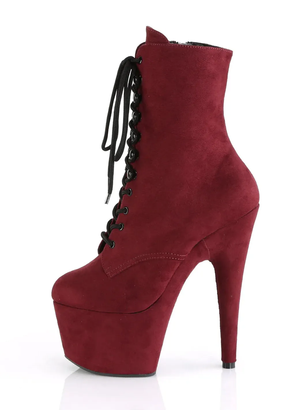 ADORE-1020FS - BURGUNDY FAUX SUEDE ✰ PRE ORDER ✰