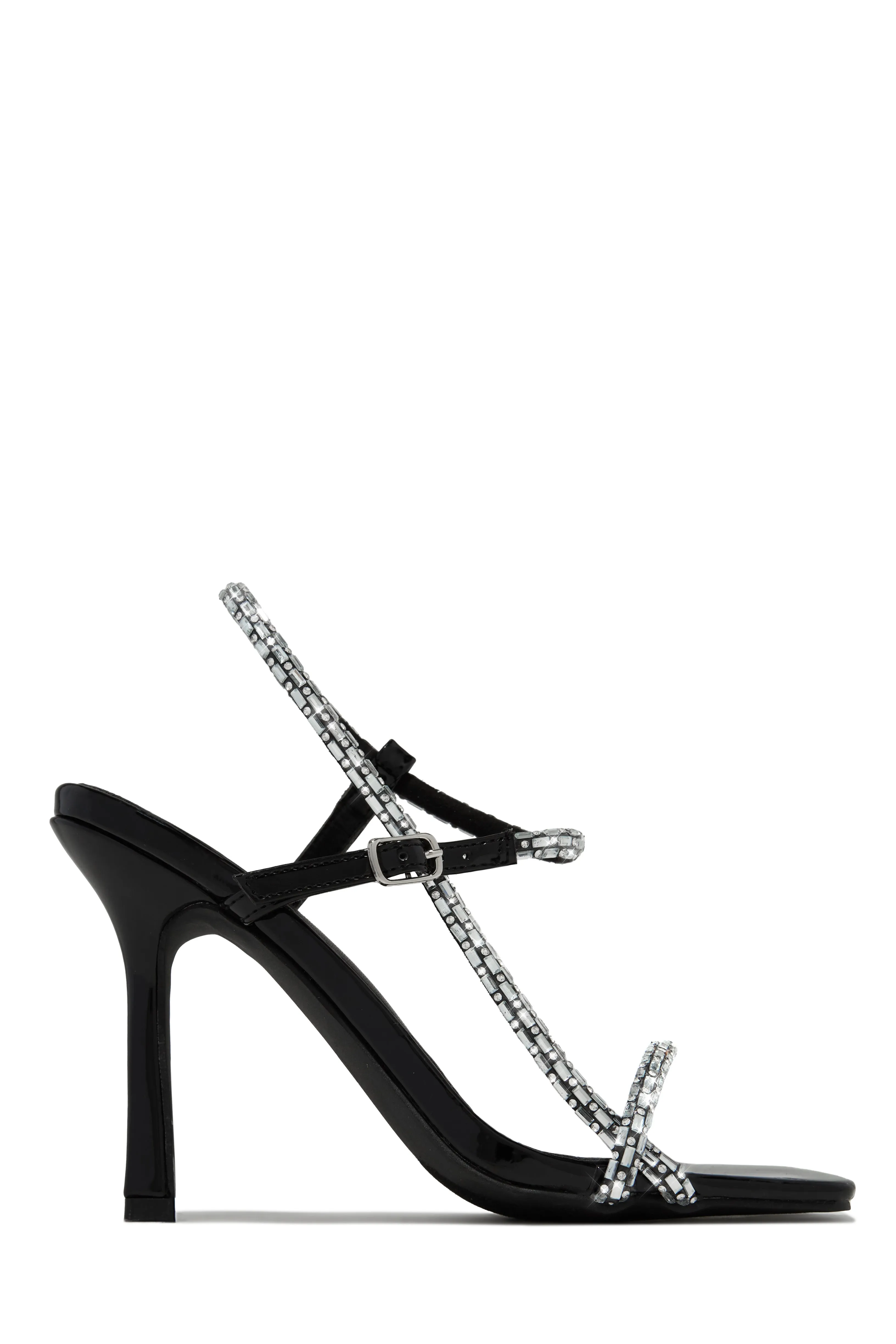 Anella Embellished Heels - White