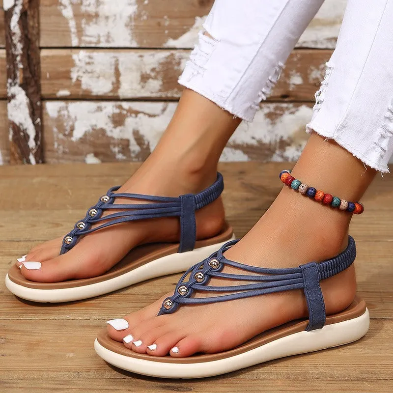 Boho Summer Women Flip Flop Beach Shoes