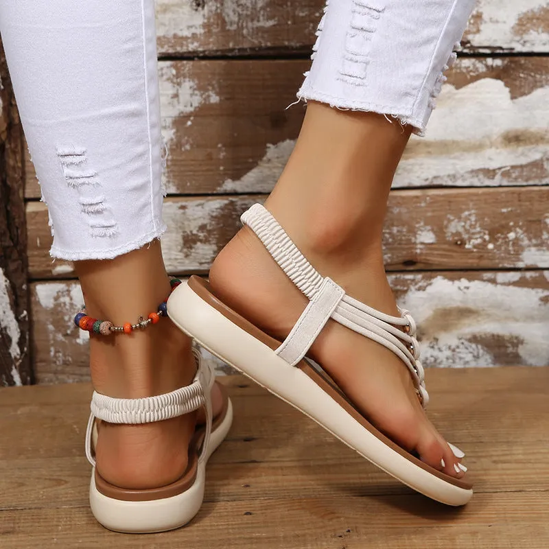 Boho Summer Women Flip Flop Beach Shoes