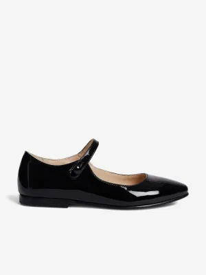 Bonpoint Girls Belinda Mary Jane Shoes in Black