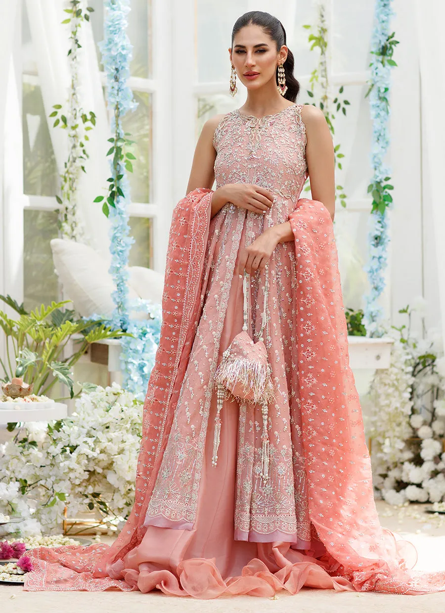 Chloe Coral Cutwork kalidaar