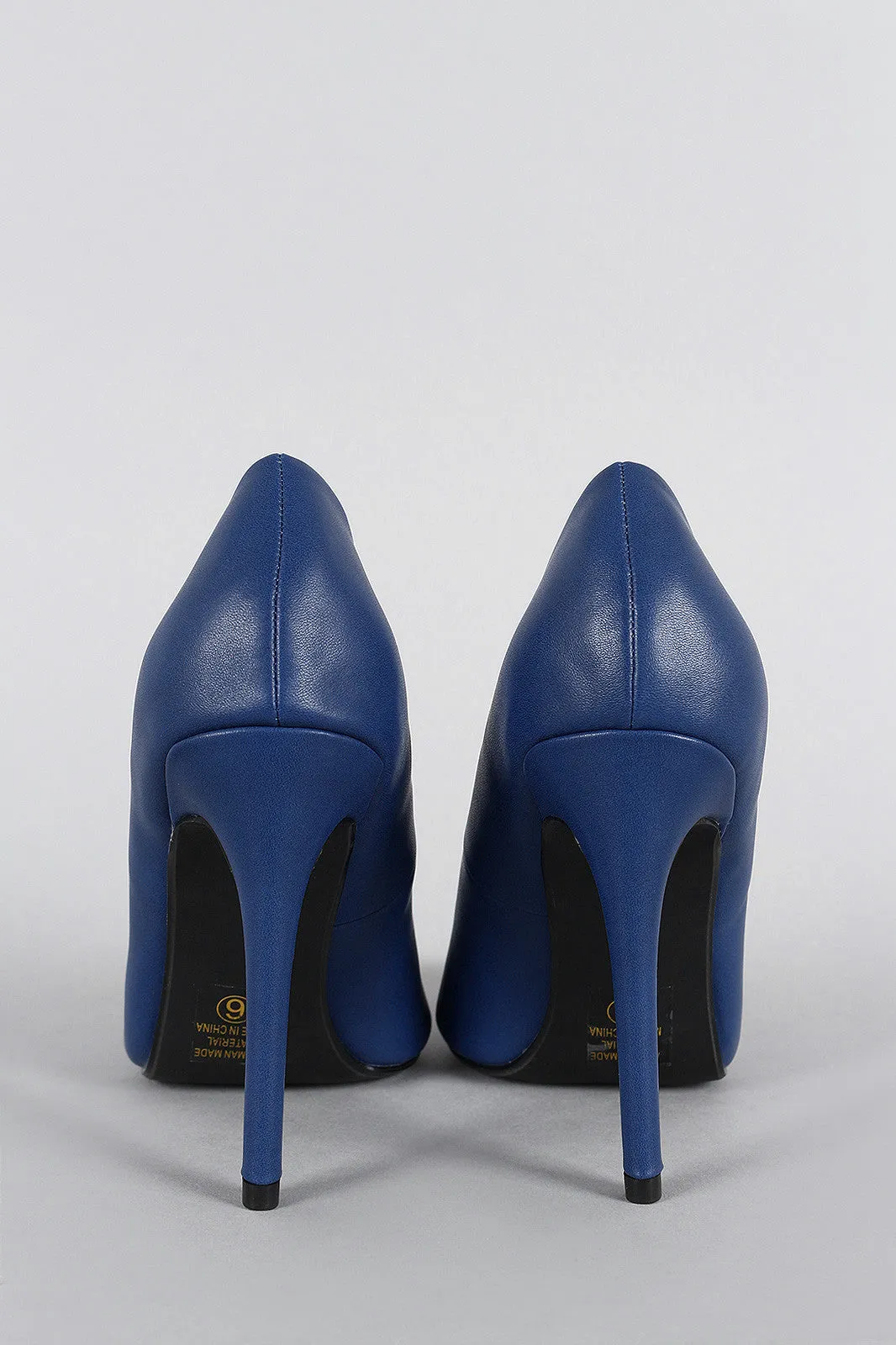 Delicious Simple Pointy Toe Stiletto Pump