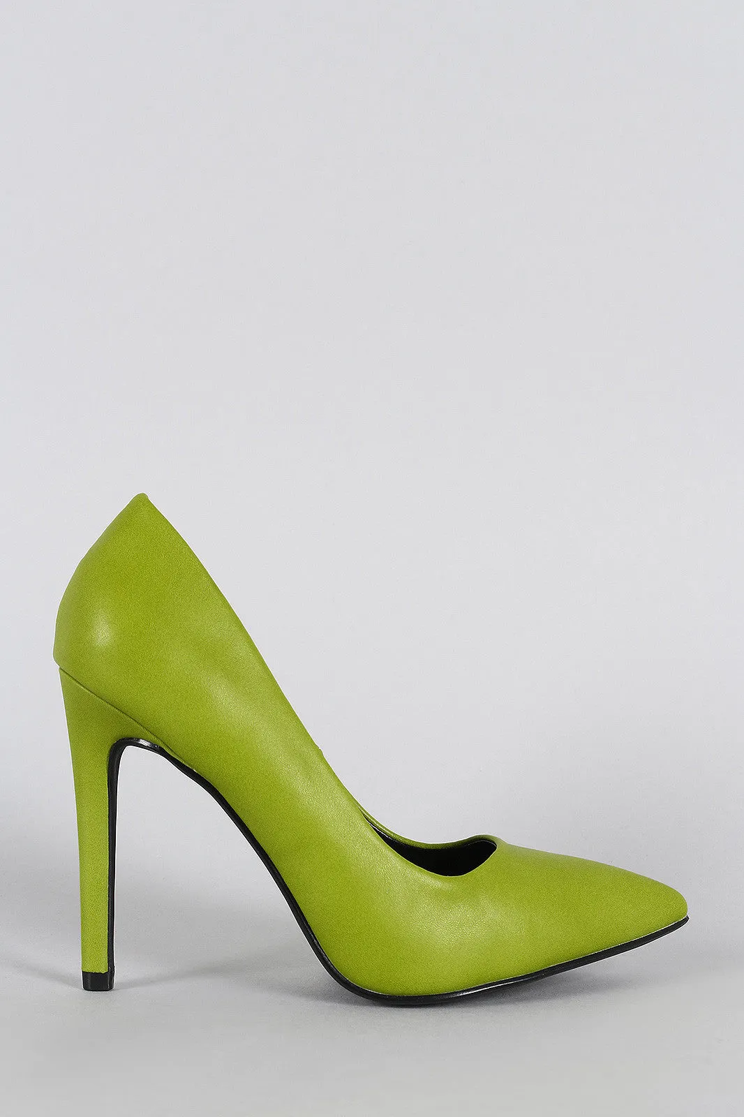 Delicious Simple Pointy Toe Stiletto Pump