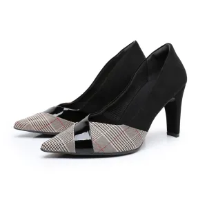 Dual-Tone Diva Pumps - Ivory Black (749.020)