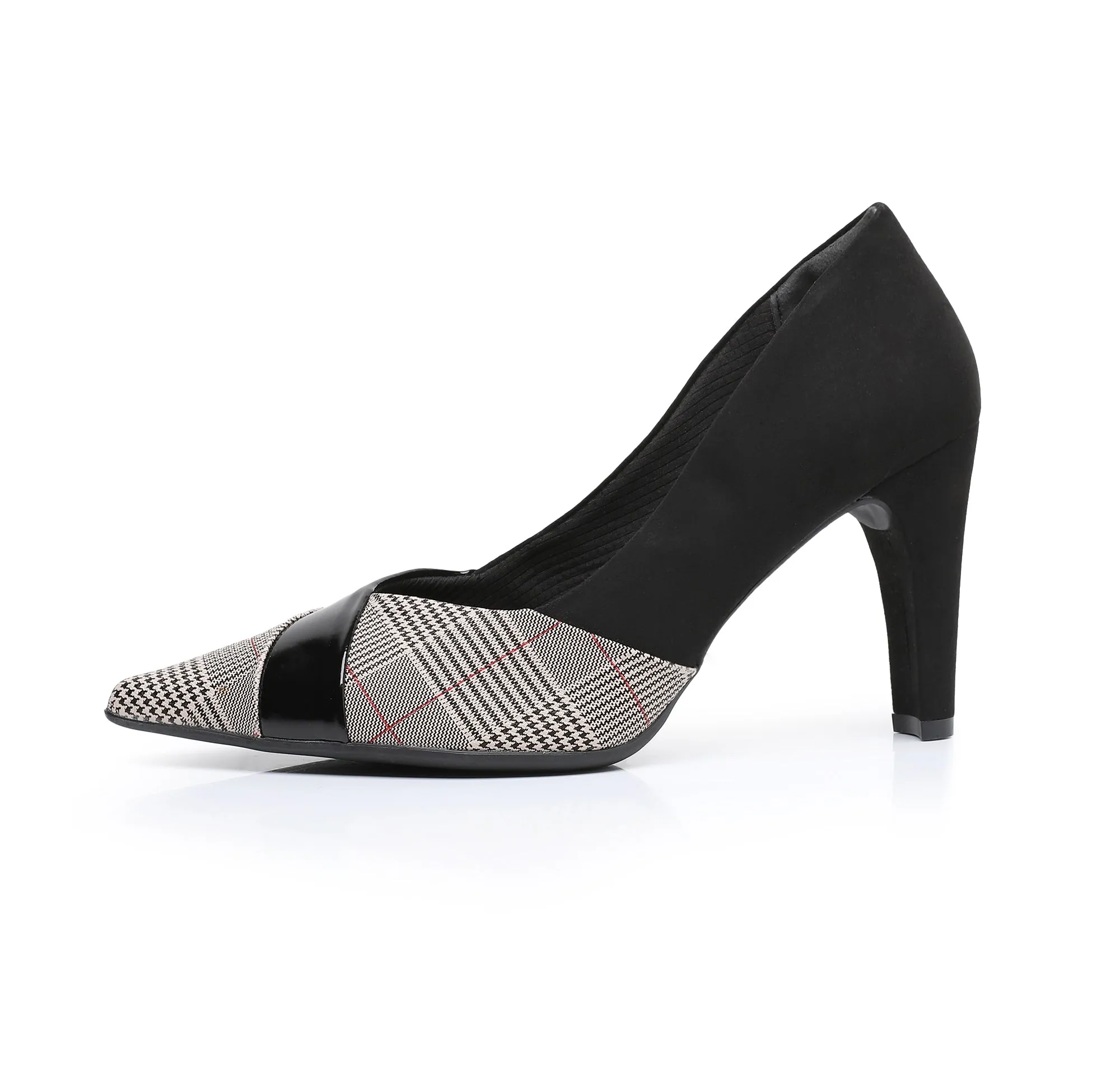 Dual-Tone Diva Pumps - Ivory Black (749.020)