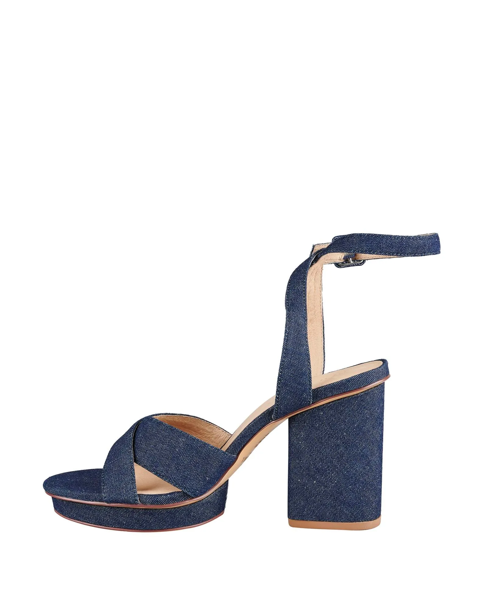 Eden Platform Heel Denim