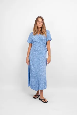 Ema Elise Wrap Dress - Marina