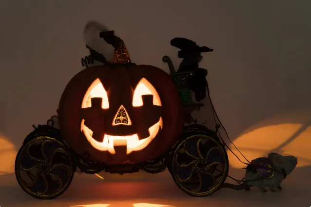 Enchanted Pumpkin Carriage 28-428188