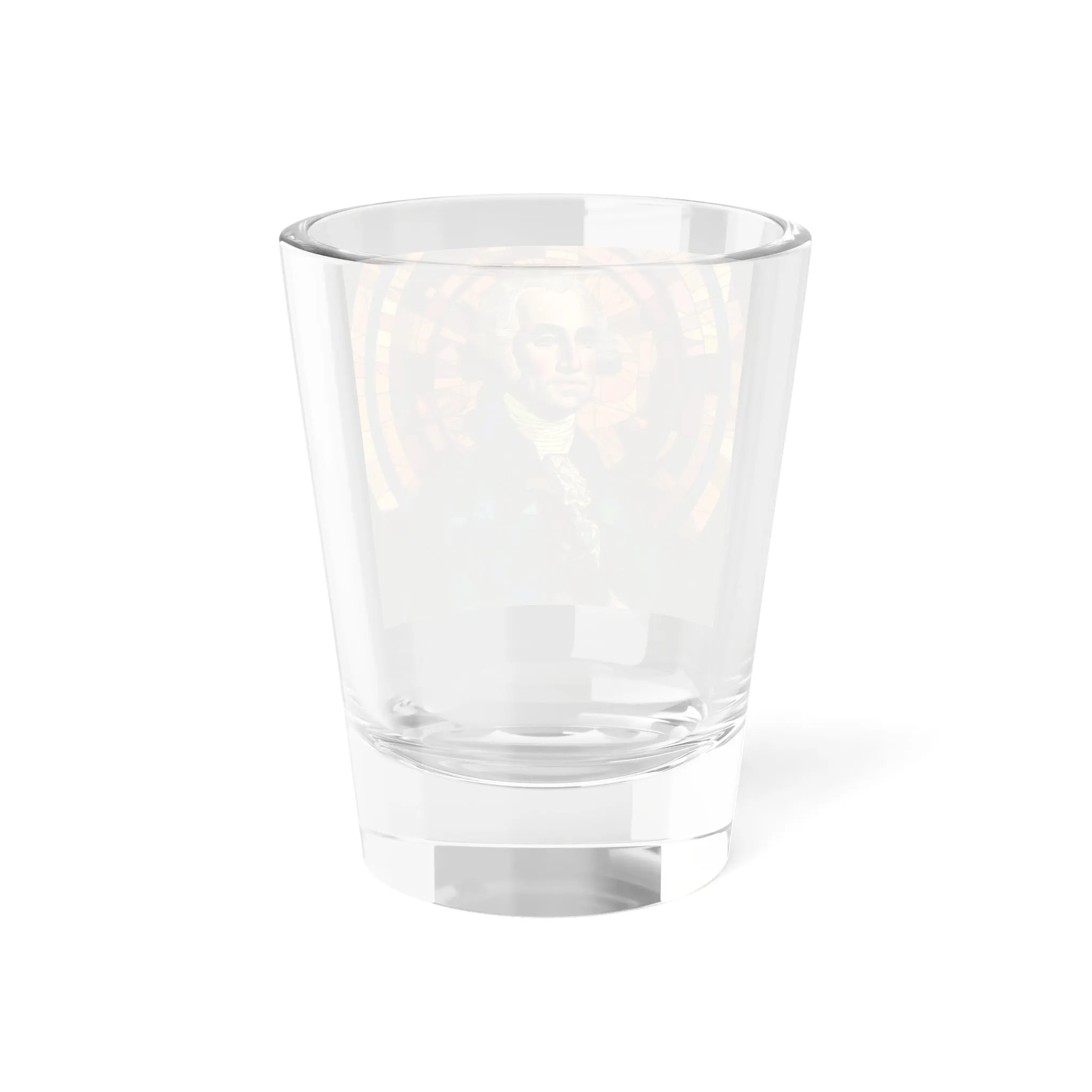 George Washington Stained Glass Shot Glass, 1.5oz