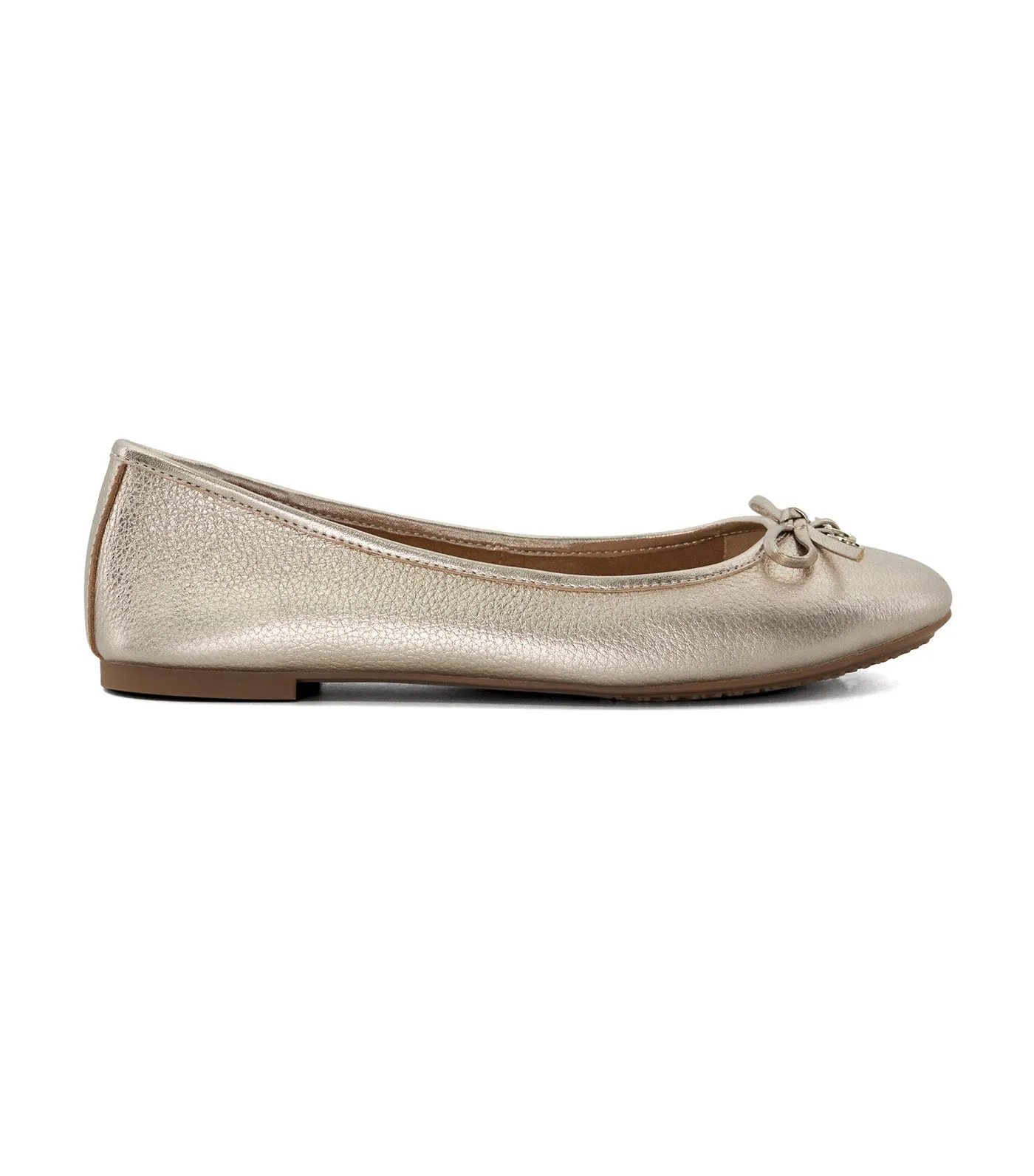 Hallo Ballet Flats Gold