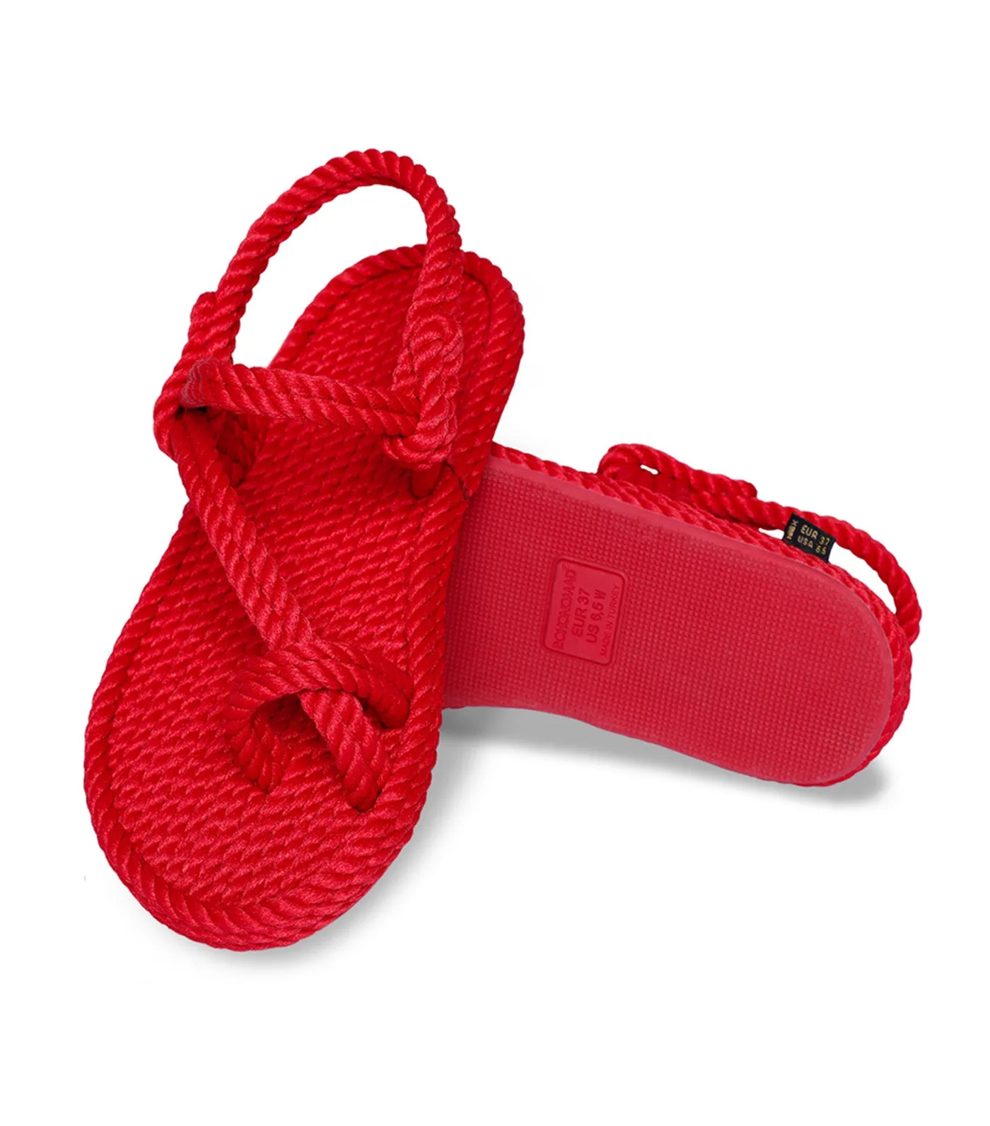 Hawaii Rope Sandals Red