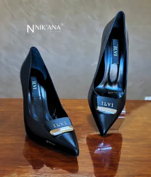 iLVi005-High Heels: Black