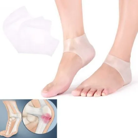 Importikaah Anti-Slip, Ultimate Slip-On Pads For Heel Pain, Spurs, Heel Swelling Pain Relief - One Pair