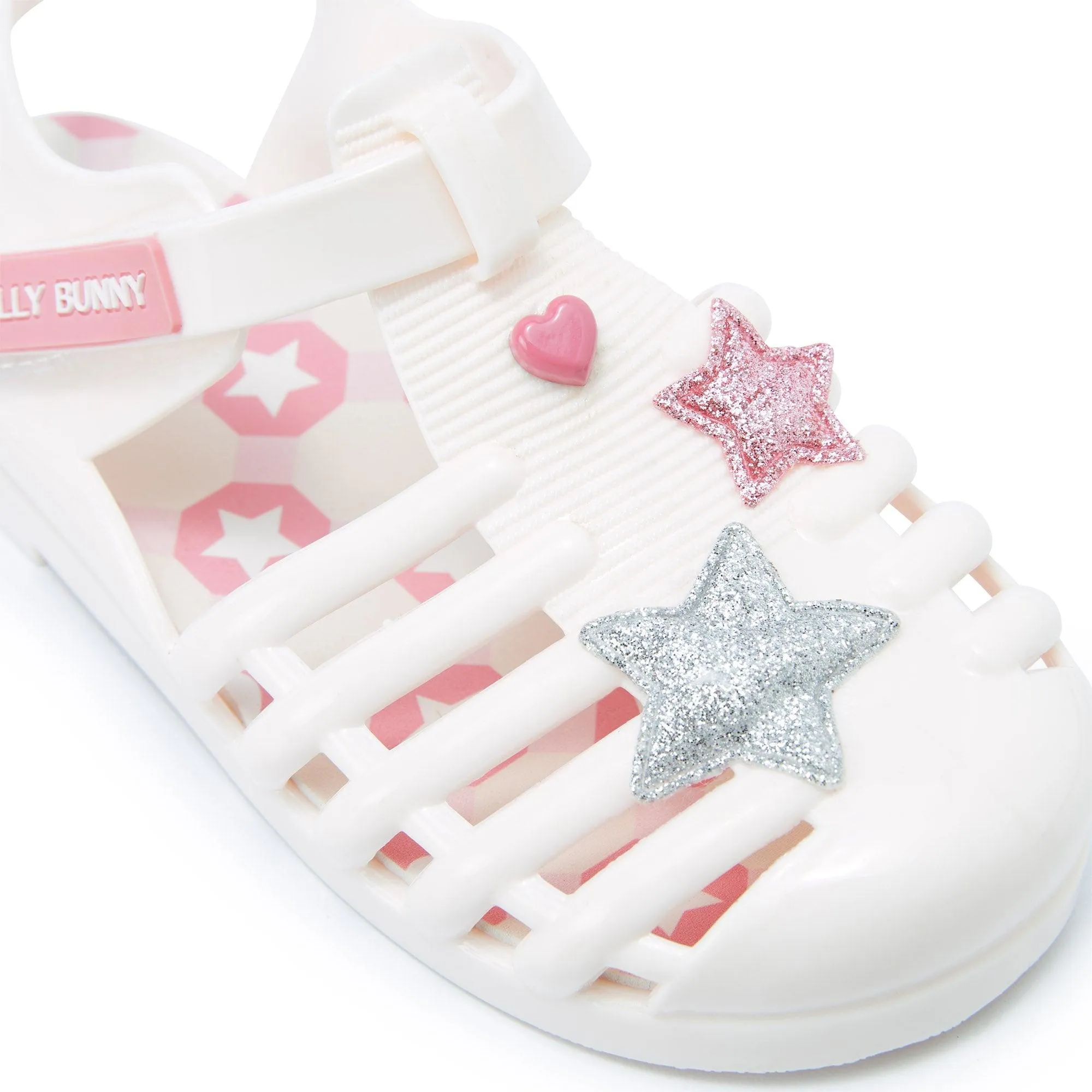 Jb Unicorn Hearts And Flat Sandals Light Pink