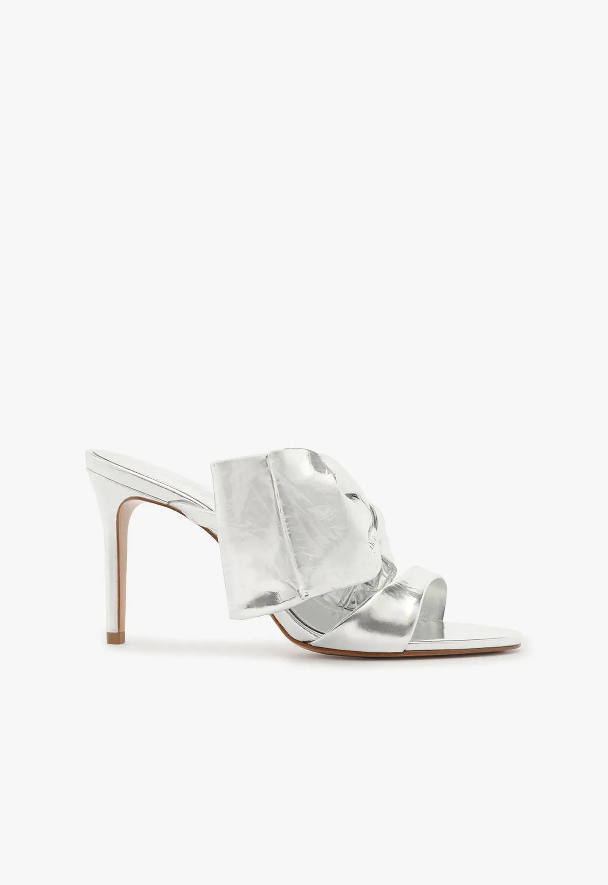 Judy High Smashed Metallic Sandal