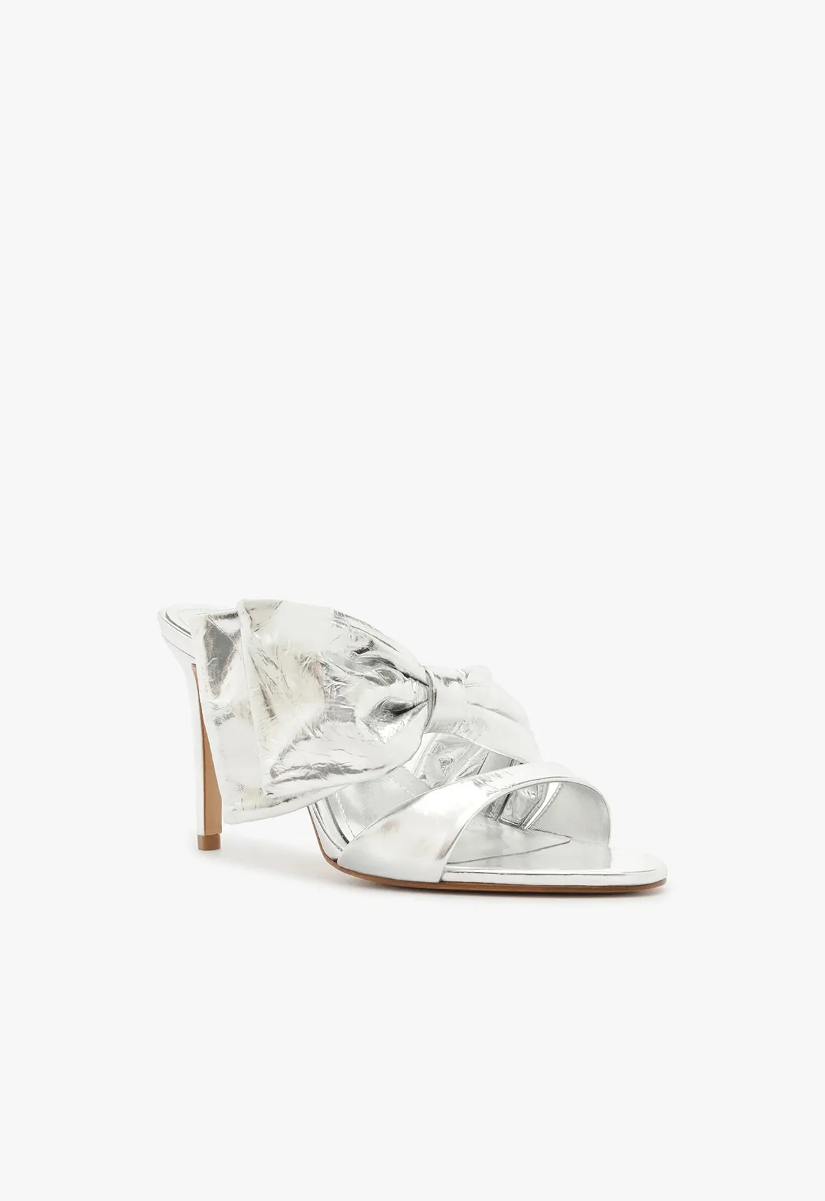 Judy High Smashed Metallic Sandal