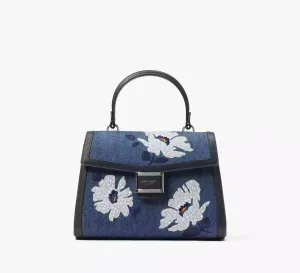 Kate Spade Katy Embellished Denim Medium Top-handle Bag