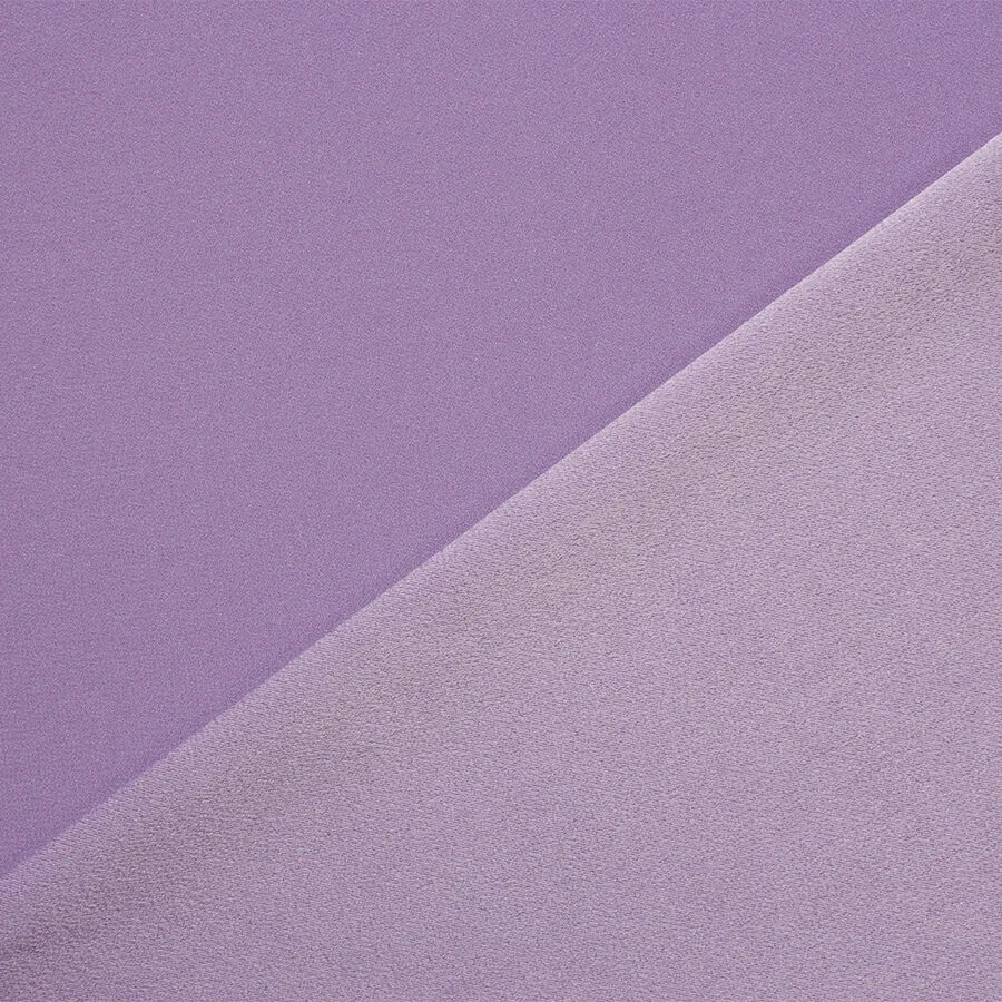 Lavender Satin Backed Crêpe