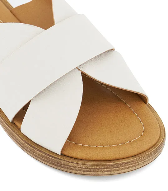 Layton Sandals White