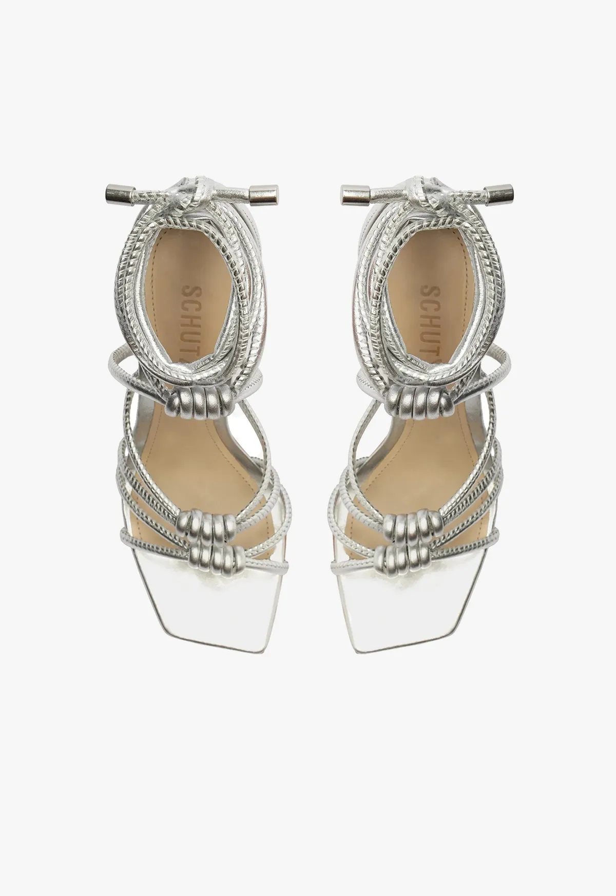 Lela Mettalic Strech Sandal