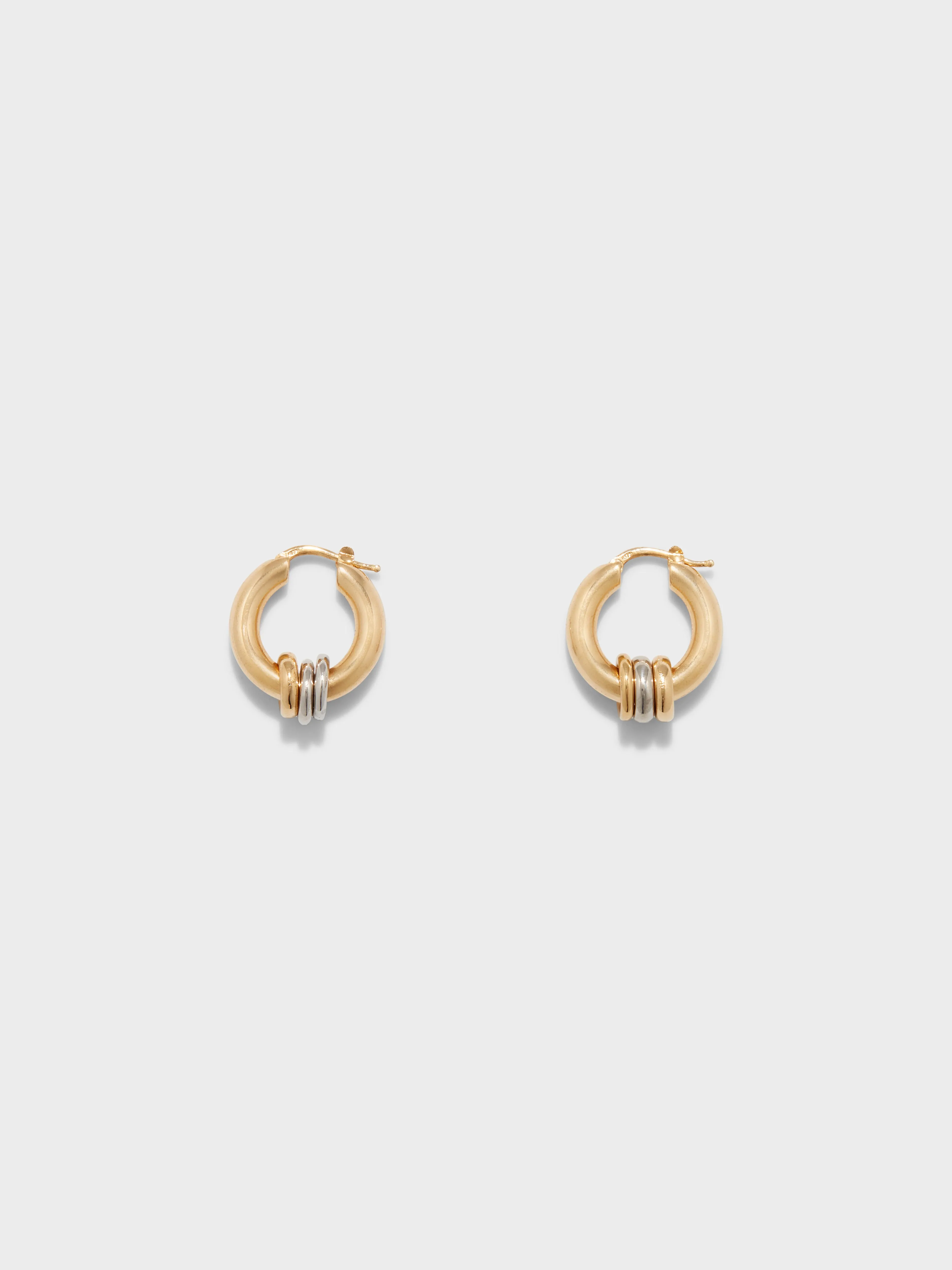 Lenny 18kt Gold-Plated Hoop Earrings