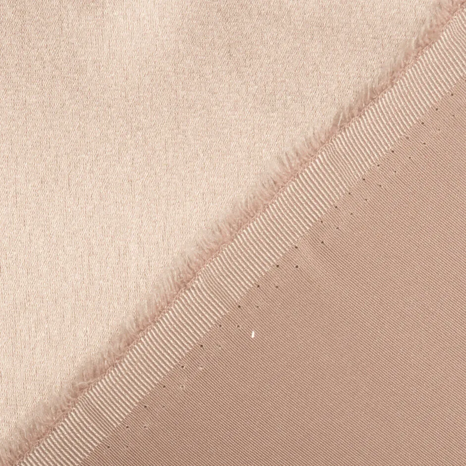 Nude Satin Backed Crêpe