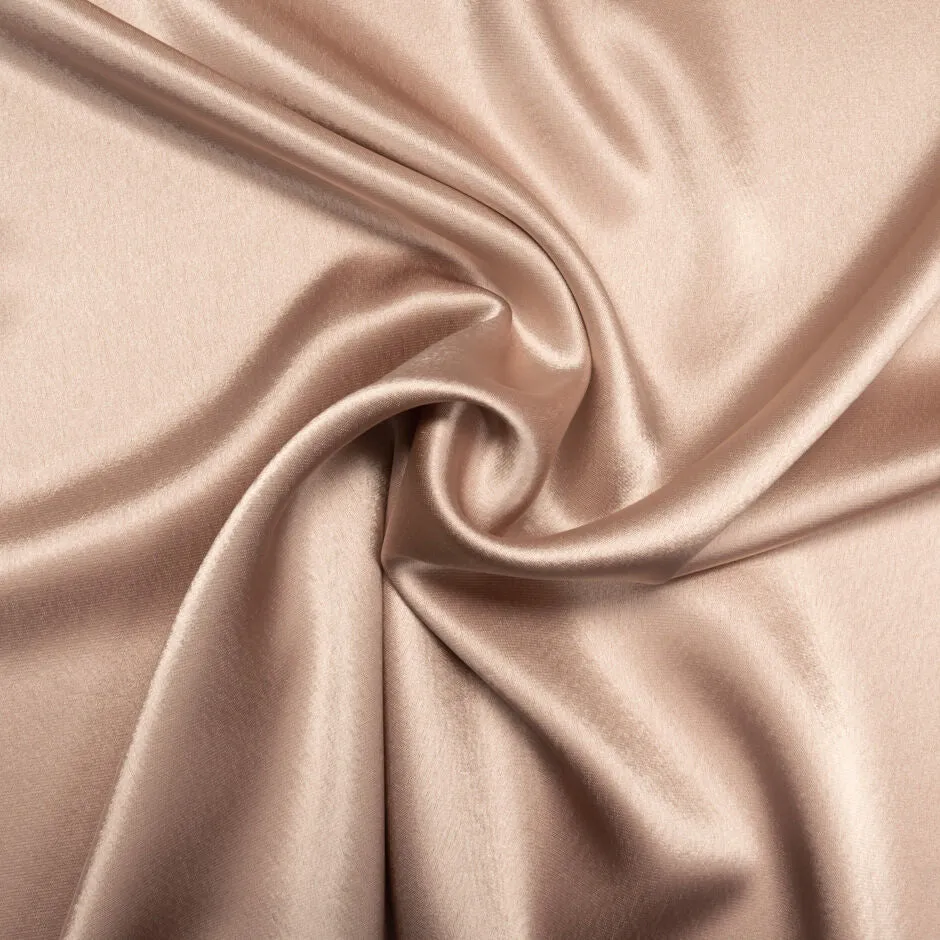 Nude Satin Backed Crêpe