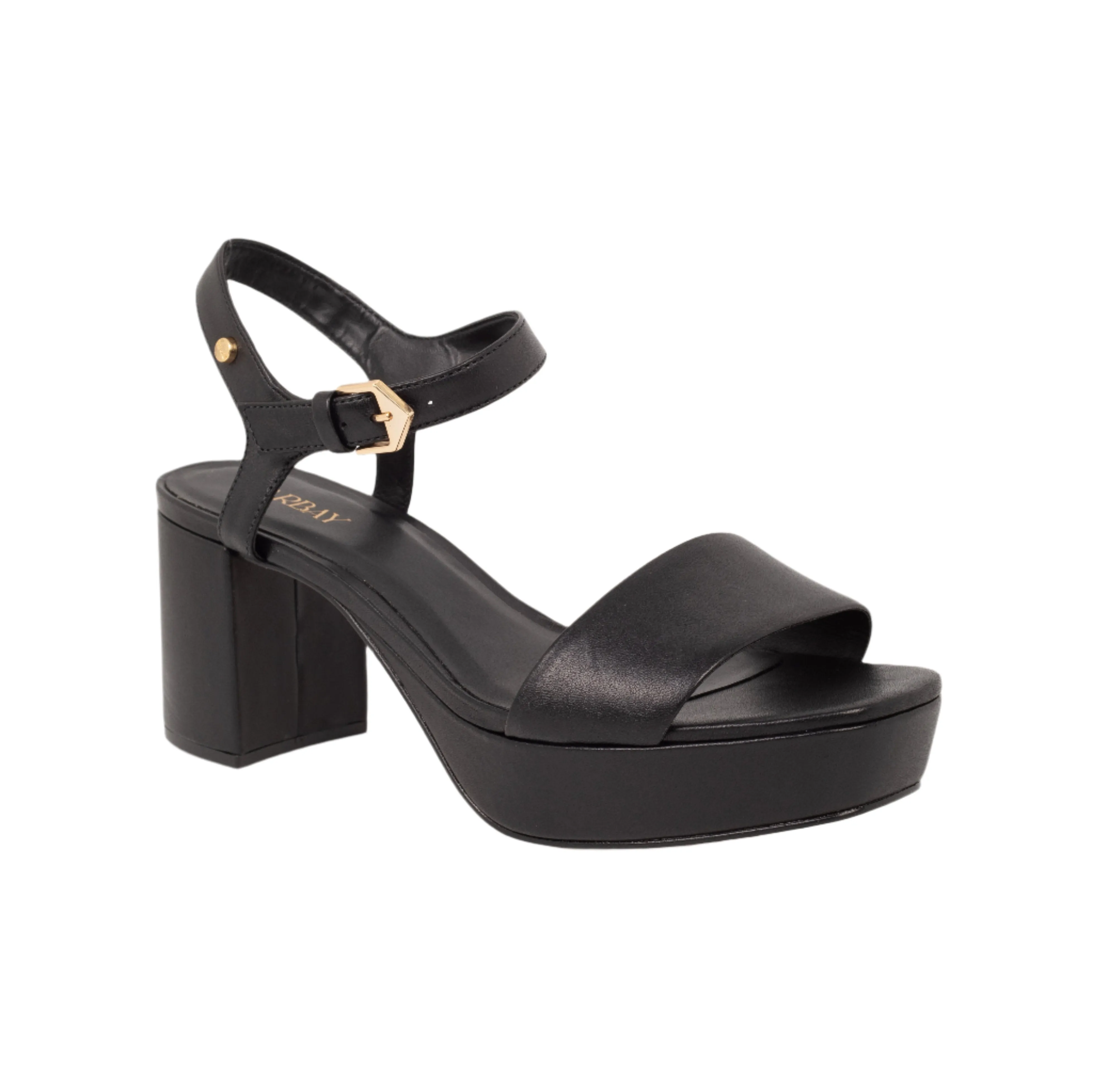 Renata Heel Sandals - Black