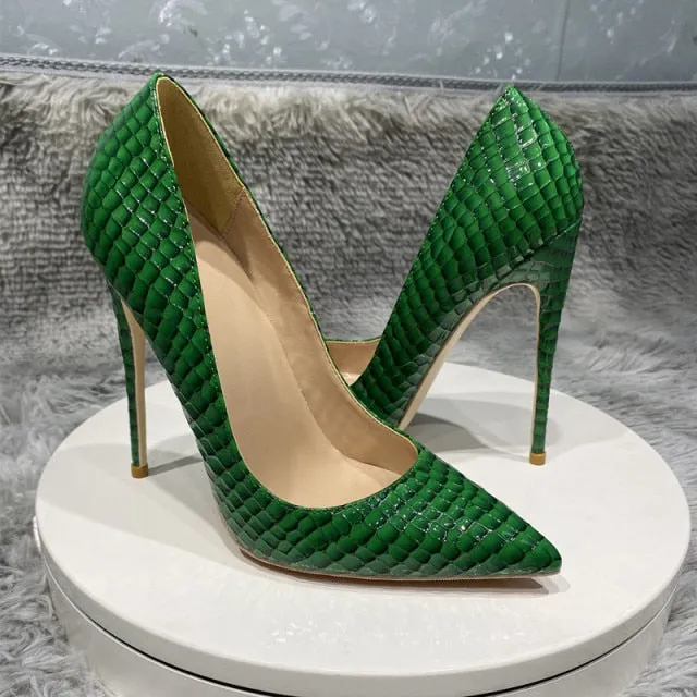 SerpentLux Chic Stiletto Pumps