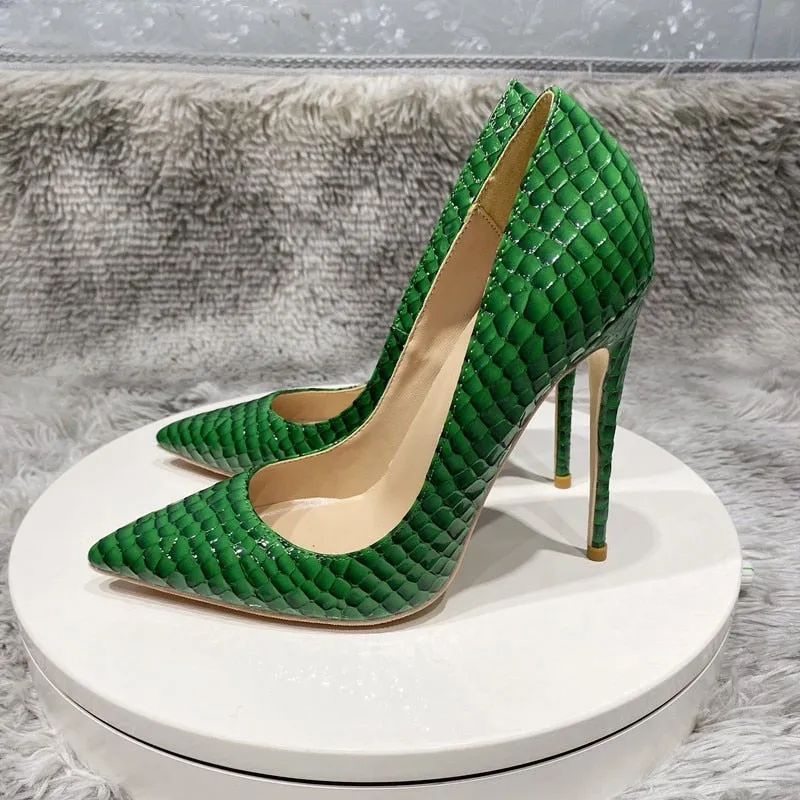 SerpentLux Chic Stiletto Pumps