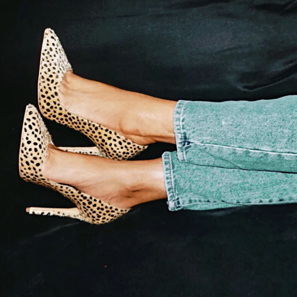 Sophia Vegan Cheetah Pumps