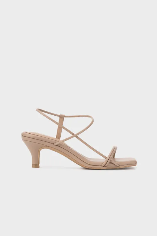 STRAPPY CLOUDFOAM INSOLE HEEL SANDAL