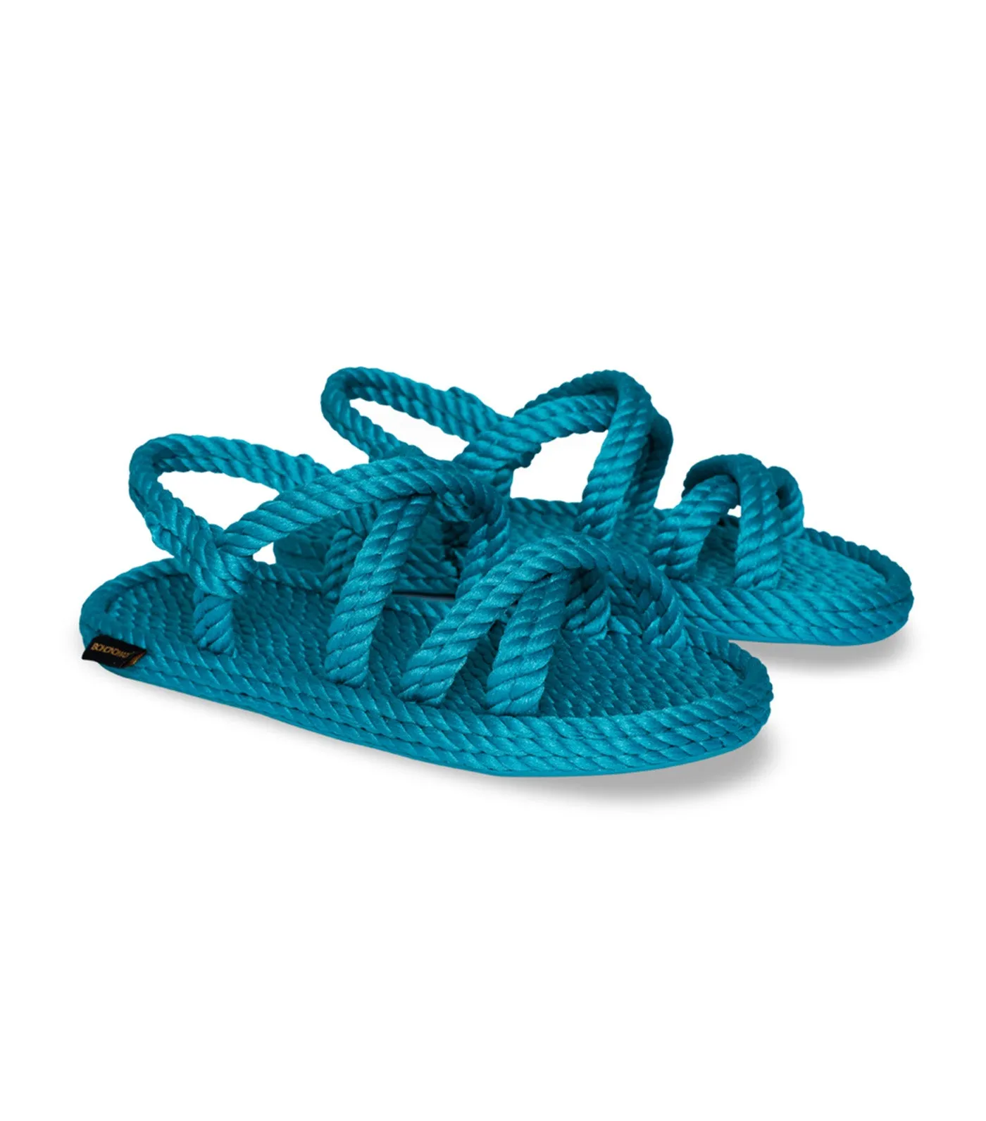 Tahiti Rope Sandals Turquoise