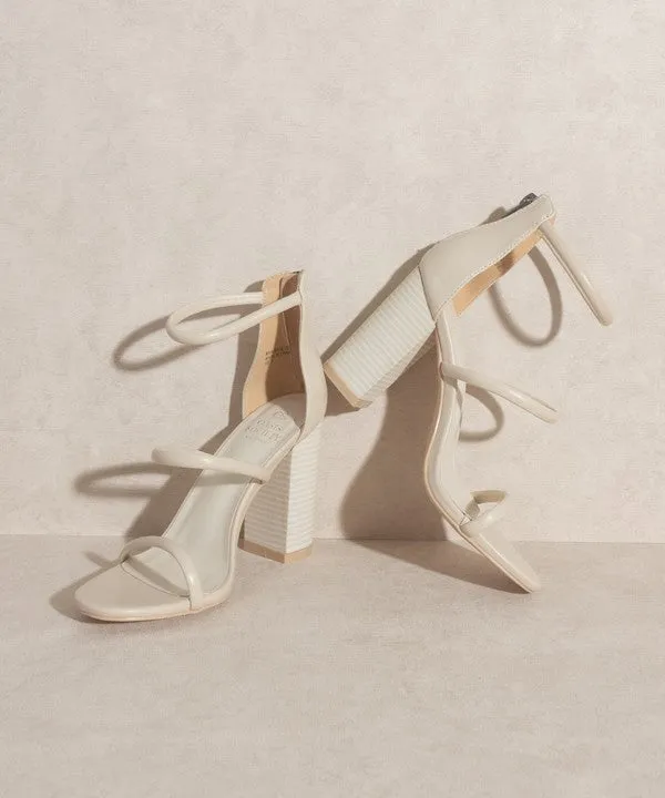 Taylor Minimalist Strappy Heel